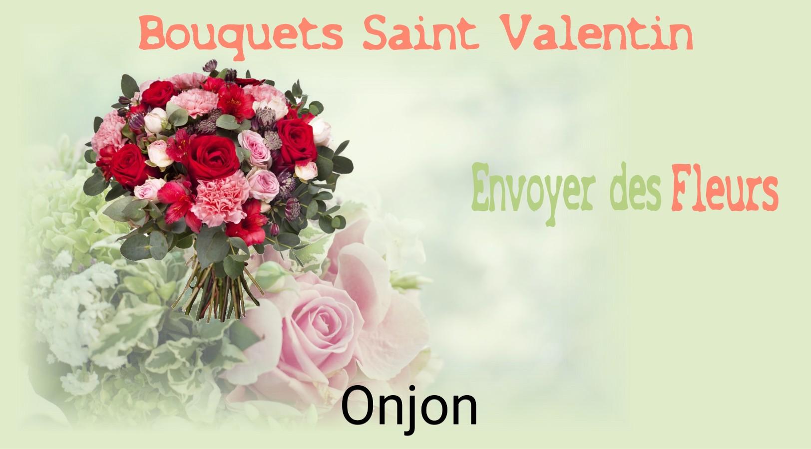 Roses de Saint-Valentin livrées à Onjon